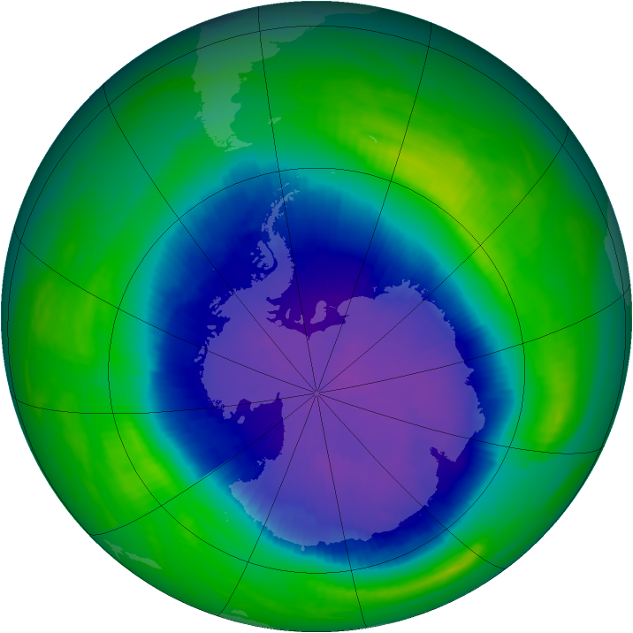 Ozone Map 1987-10-24